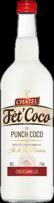 Bouteille de spiritueux : Fêt’coco Coco Cannelle de la marque Chatel