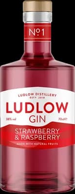 Bouteille de spiritueux : No. 1 Ludlow Distillery Strawberry & Raspberry de la marque Ludlow