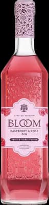Bouteille de spiritueux : Raspberry & Rose Gin de la marque Bloom