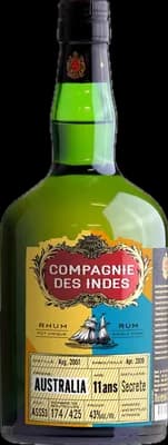 Bouteille de spiritueux : Australia de la marque Compagnie des Indes