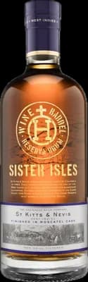 Bouteille de spiritueux : Dark Moscatel Rhum de la marque Sister Isles