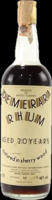 Bouteille de spiritueux : Demerara Rhum Aged 20 Years de la marque Moon Import