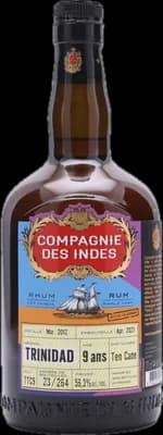 Bouteille de spiritueux : Trinidad (Bottled for Denmark) de la marque Compagnie des Indes