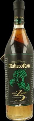 Bouteille de spiritueux : Malteco Reserva Maya de la marque Bodegas de America S.A
