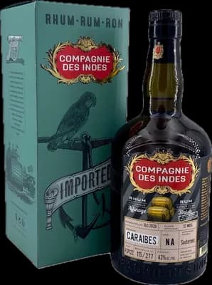 Bouteille de spiritueux : Caraïbes - Sauternes Cask Finish (Perola) de la marque Compagnie des Indes