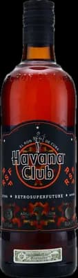 Bouteille de spiritueux : 7 Años Retrosuperfuture de la marque Havana Club