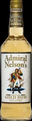 Bouteille de spiritueux : Gold Rum de la marque Admiral Nelson's
