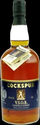 Bouteille de spiritueux : Cockspur VSOR - Garfield Sobers de la marque West Indies