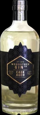 Bouteille de spiritueux : Cask Aged Gin de la marque Woodstock