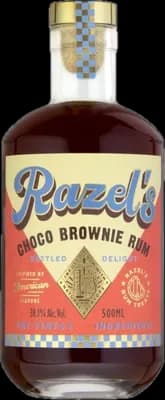 Bouteille de spiritueux : Choco Brownie Rum de la marque Razel's