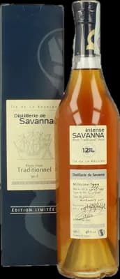 Bouteille de spiritueux : Intense 12 ans d'âge de la marque Savanna