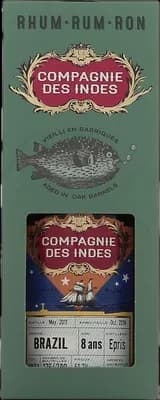 Bouteille de spiritueux : Brazil de la marque Compagnie des Indes