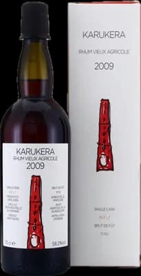 Bouteille de spiritueux : Japoniani Rhum Vieux Agricole de la marque Karukera