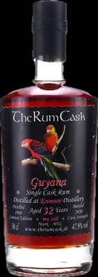 Bouteille de spiritueux : Guyana Single Cask de la marque The Rum Cask