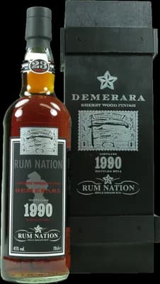 Bouteille de spiritueux : Demerara de la marque Rum Nation