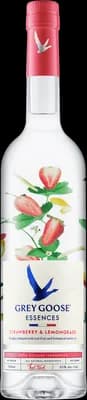 Bouteille de spiritueux : Essences Strawberry & Lemongrass de la marque Grey Goose