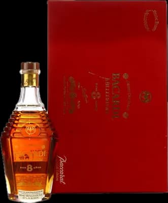 Bouteille de spiritueux : 8 Years Old Millennium Baccarat Decanter de la marque Bacardi