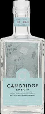 Bouteille de spiritueux : Dry Gin de la marque Cambridge