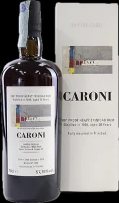 Bouteille de spiritueux : 34th Release 100 Proof de la marque Caroni