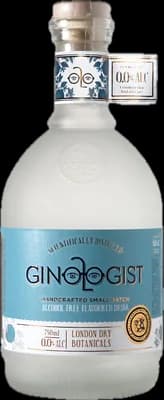 Bouteille de spiritueux : London Dry Alcohol Free de la marque Ginologist