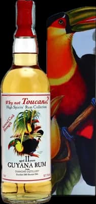 Bouteille de spiritueux : Guyana Rum (Why not Toucan?) de la marque Diamond