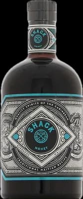 Bouteille de spiritueux : Honey Rum de la marque Shack