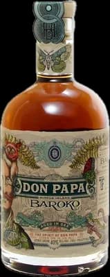 Bouteille de spiritueux : Baroko de la marque Don Papa