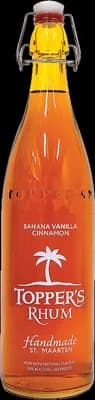 Bouteille de spiritueux : Banana Vanilla Cinnamon de la marque Topper’s