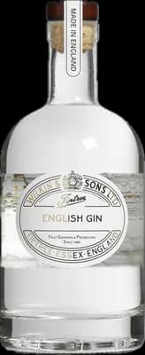 Bouteille de spiritueux : English Gin de la marque Tiptree