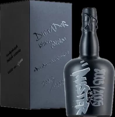 Bouteille de spiritueux : Black Edition Master de la marque Dictador