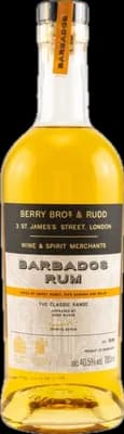 Bouteille de spiritueux : Classic Range Barbados Rum de la marque Berry Bros & Rudd 