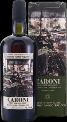 Bouteille de spiritueux : 4th Employees Dayanand „Yunkoo“ Balloon de la marque Caroni