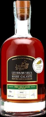 Bouteille de spiritueux : Rhum vieux de Marie-Galante de la marque Bielle