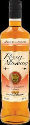 Bouteille de spiritueux : Añejo Genuino de la marque Malecón