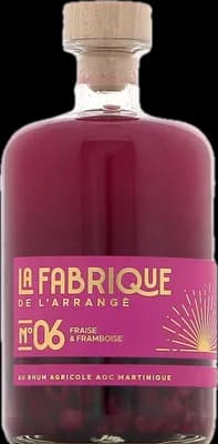 Bouteille de spiritueux : N°06 Fraise & Framboise de la marque La Fabrique de l’Arrangé