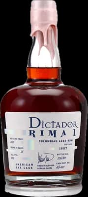 Bouteille de spiritueux : Rima I American Oak Cask 1997 44% de la marque Dictador