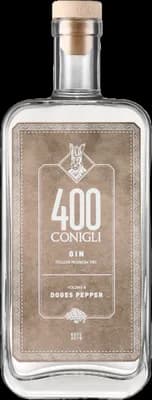 Bouteille de spiritueux : Volume 6 Doges Pepper de la marque 400 Conigli Gin