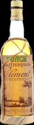 Bouteille de spiritueux : Punch Martiniquais de la marque Clément