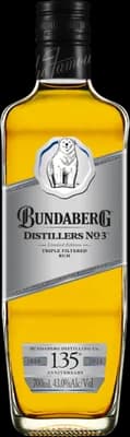 Bouteille de spiritueux : Distiller's No 3 de la marque Bundaberg