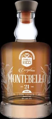 Bouteille de spiritueux : Exception Montebello 21 ans de la marque Famille Ricci