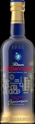 Bouteille de spiritueux : 160ème Anniversaire de la marque Barbancourt