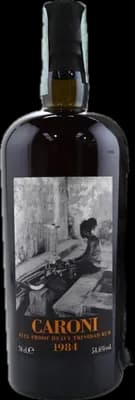 Bouteille de spiritueux : Heavy Trinidad Rum de la marque Caroni