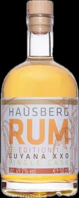 Bouteille de spiritueux : Edition 1 Guyana XXO Single Cask de la marque Hausberg
