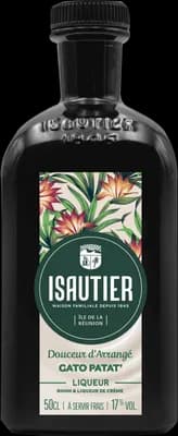 Bouteille de spiritueux : Douceur d’Arrangé Gato Patat' de la marque Isautier