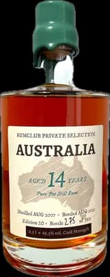 Bouteille de spiritueux : Ed. 20 Australia 14 Years de la marque Spirit of Rum