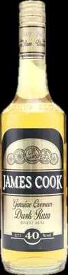 Bouteille de spiritueux : Genuine Overseas Dark Rum de la marque James Cook