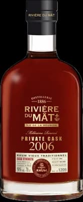 Bouteille de spiritueux : Private Cask 2006 de la marque Rivière du Mât
