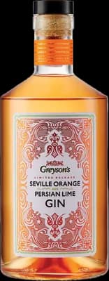Bouteille de spiritueux : Seville Orange and Persian Lime Gin de la marque Greyson's