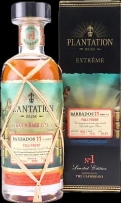 Bouteille de spiritueux : Extreme N°1 Barbados 11 Years Old The Nectar de la marque Plantation