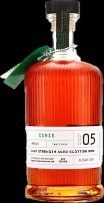 Bouteille de spiritueux : 05 Curie de la marque Physicist Series